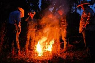 Pin Cowboy Campfire