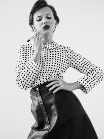 Millie Bobby Brown Image W Magazine HD Wallpaper