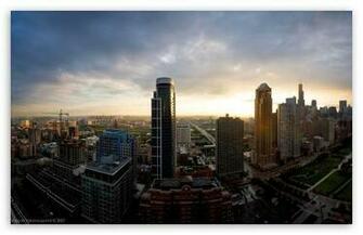 City Scene Wallpaper