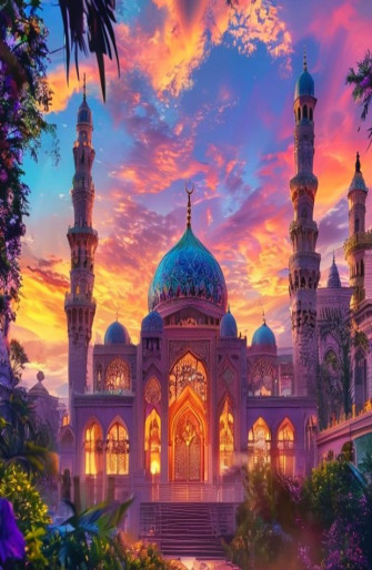 Mosque HD Wallpaper 1080p