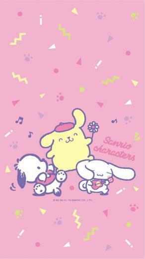 Miran Noh On Character Pattern In Sanrio Wallpaper