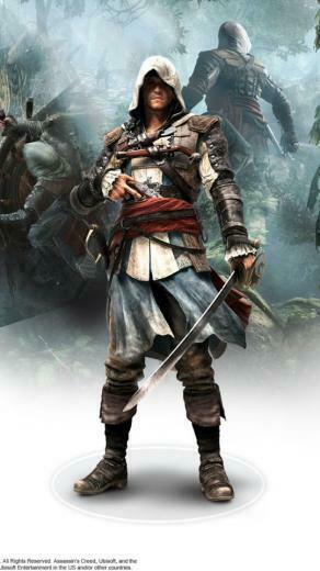 Assassin S Creed Iv Black Flag Poster Wallpaper iPhone