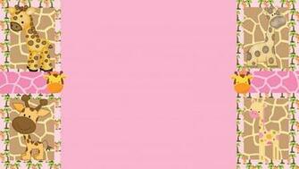 Posts Related To Baby Safari Invitation Background