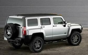 Black Hummer H3 Wallpaper Image