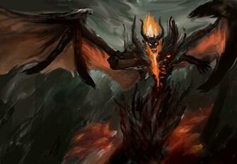 Shadow Fiend Dota HD Wallpaper Background Image