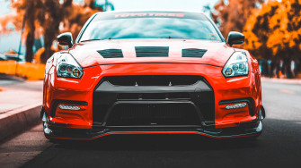 Auto Front Red 4k Wallpaper