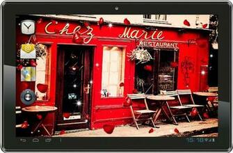 Paris Cafe HD Live Wallpaper Android Apps On Google Play