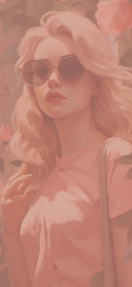 Preppy Girl Aesthetic Wallpaper