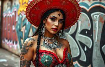 Mexican Gangster Girl Wallpaper