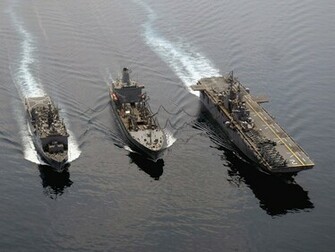 Aircraft Carrier With Escort Wallpaper And Make This For