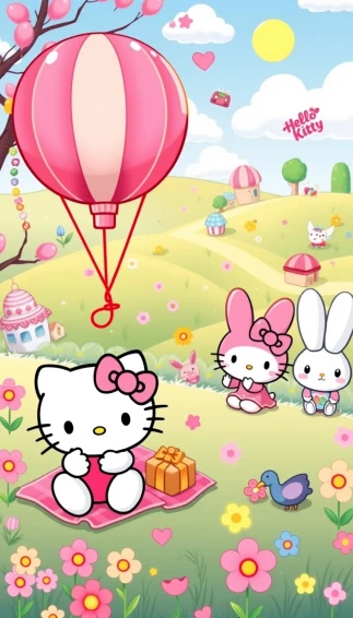 Hello Kitty And Friends Wallpaper