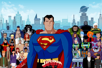 Superman The Animated Series HD Wallpaper By Alan Frank Gesek
