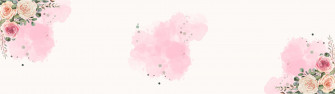 Pink Watercolor Floral Pattern Wallpaper