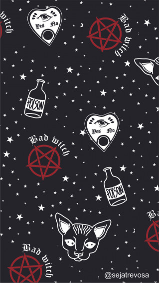 Halloween Witch Aesthetic Wallpaper