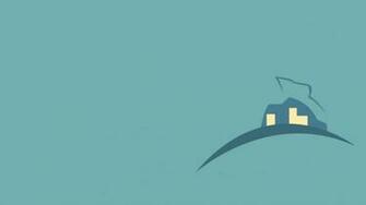 Golurk Minimalism Simple Background Wallpaper Anime