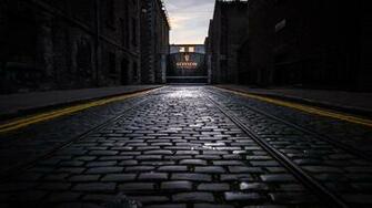 Black Concrete Pathway Guinness Storehouse Dublin Ireland HD