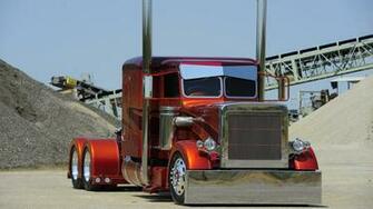 Peterbilt Semi Truck Wallpaper