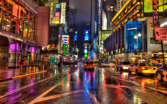 New York City At Night HD Wallpaper
