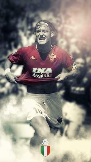 Scudetto As Roma Totti Phone Wallpaper By Dajeroma13 On