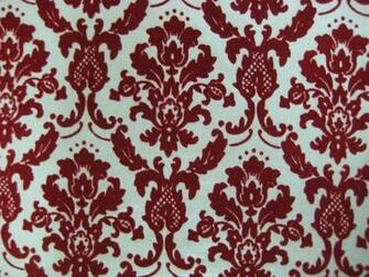 Back Image For Red Damask Wallpaper