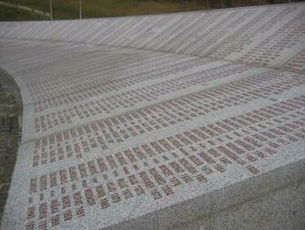 File Srebrenica Massacre Memorial Wall Of Names Jpg