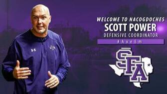 Scott Power To Guide Sfa Football S Defense Stephen F Austin