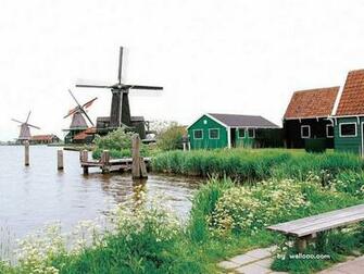 Wallpaper Netherlands Travel Photos Dutch Windmills And Rural