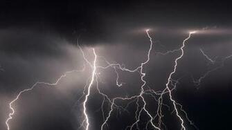 Random Lightning HD Widescreen Wallpaper