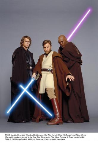 Star Wars Ewan Mcgregor Samuel L Jackson Anakin Skywalker Hayden