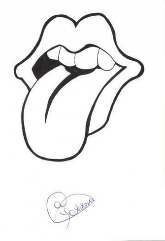 Rolling Stones Logo By Brainglitches