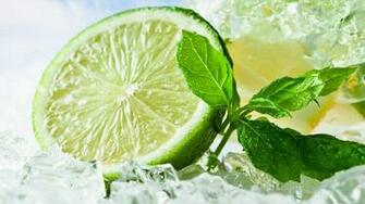 Lemon Ice Mint 4k Wallpaper For Desktop In Size