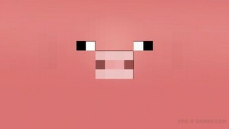 Pig Minecraft Desktop Wallpaper Skeleton