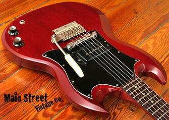 Sg Junior 60s Heritage Cherry At HD Wallpaper Picture