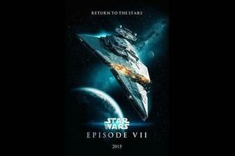 1star Wars Force Awakens Series Spaceship Poster Wallpaper Background