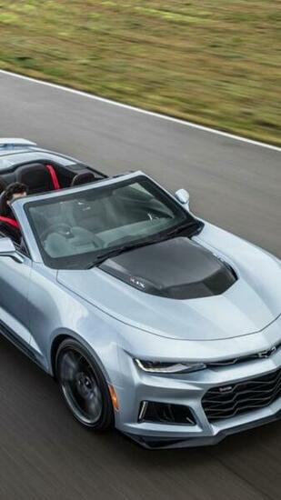 Chevrolet Camaro Zl1 Convertible Desktop Wallpaper