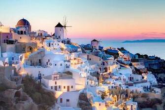 Santorini Wallpaper Image