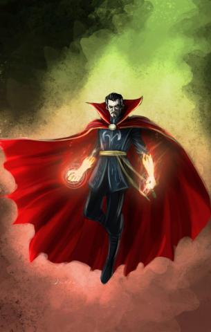 Supreme Sourcer Doctor Strange Marvel Superheroes Art