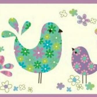 Calico Birdies Wallpaper Warehouse