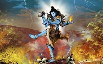 Angry Lord Shiva Tandav Desktop Image HD Wide Wallpaper