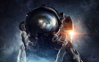 Astronaut Galaxy Space Stars Digital Art 4k HD Artist Wallpaper