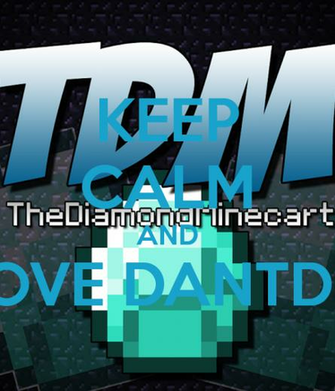 Keep Calm And Love Dantdm Carry On Image Generator