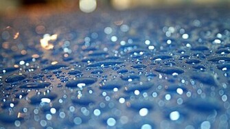 Monsoon Season Blue Rainy HD Background Wallpaper