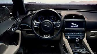 Jaguar F Pace Svr Interior HD Wallpaper