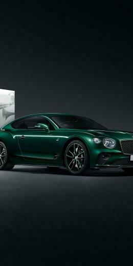 Green Bentley Continental Gt Number Edition Portrait