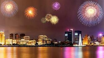 New Year Fireworks HD Wallpaper Studio