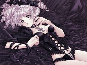 Gothic Anime Girls Wallpaper Theanimegallery
