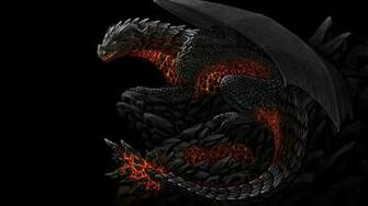Black Dragon Background Wallpaper Hivewallpaper