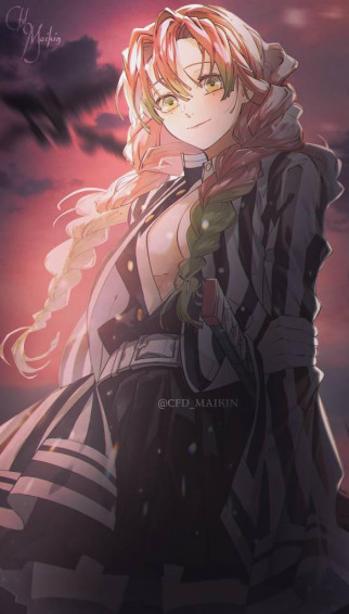 Mitsuri Kimetsu No Yaiba Demon Slayer Wallpaper By Cfdmaikin On