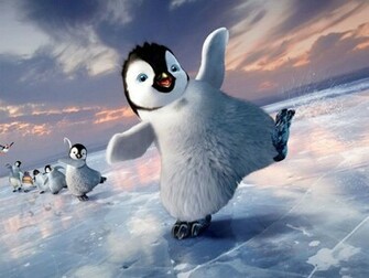 Wallpaper Happy Feet Gratuit