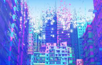 Wallpaper Figure Future Style The Building Art